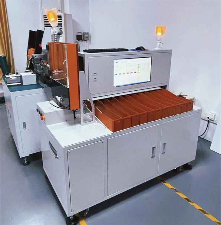 Battery Sticking and Sorting Machine